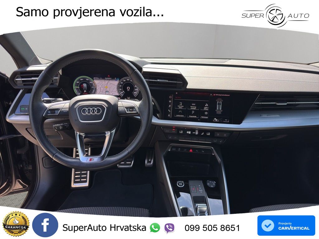 Audi A3 45 TFSIe (245 KS) S tronic S line LED+GR SJED+ACC