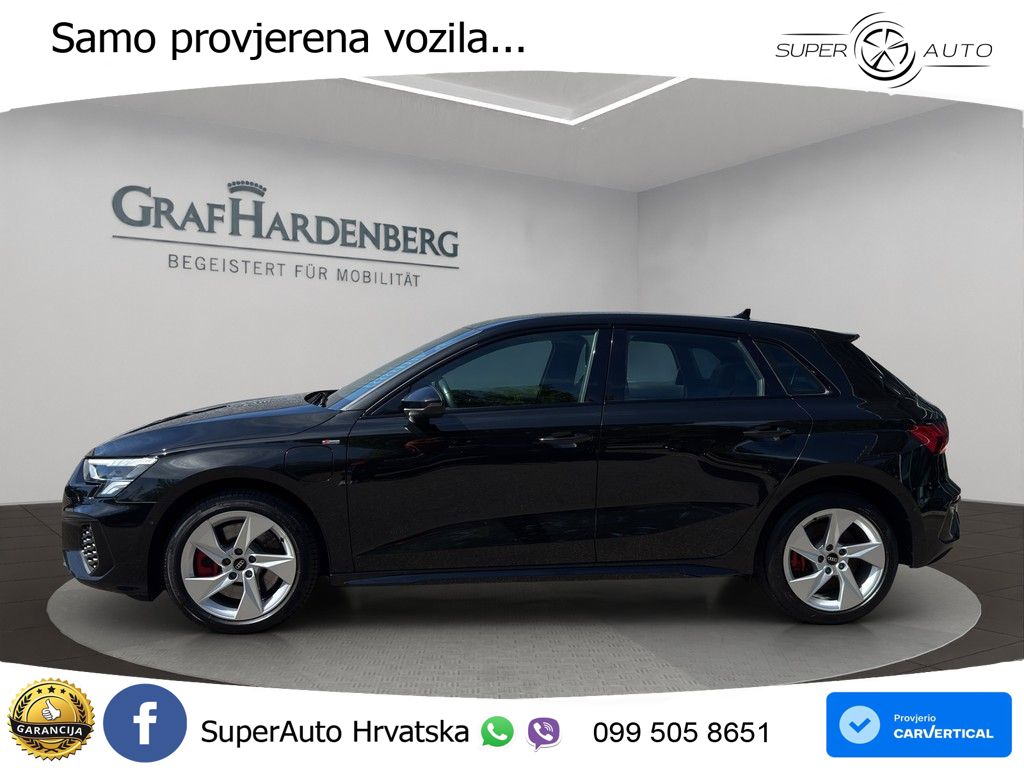 Audi A3 45 TFSIe (245 KS) S tronic S line LED+GR SJED+ACC