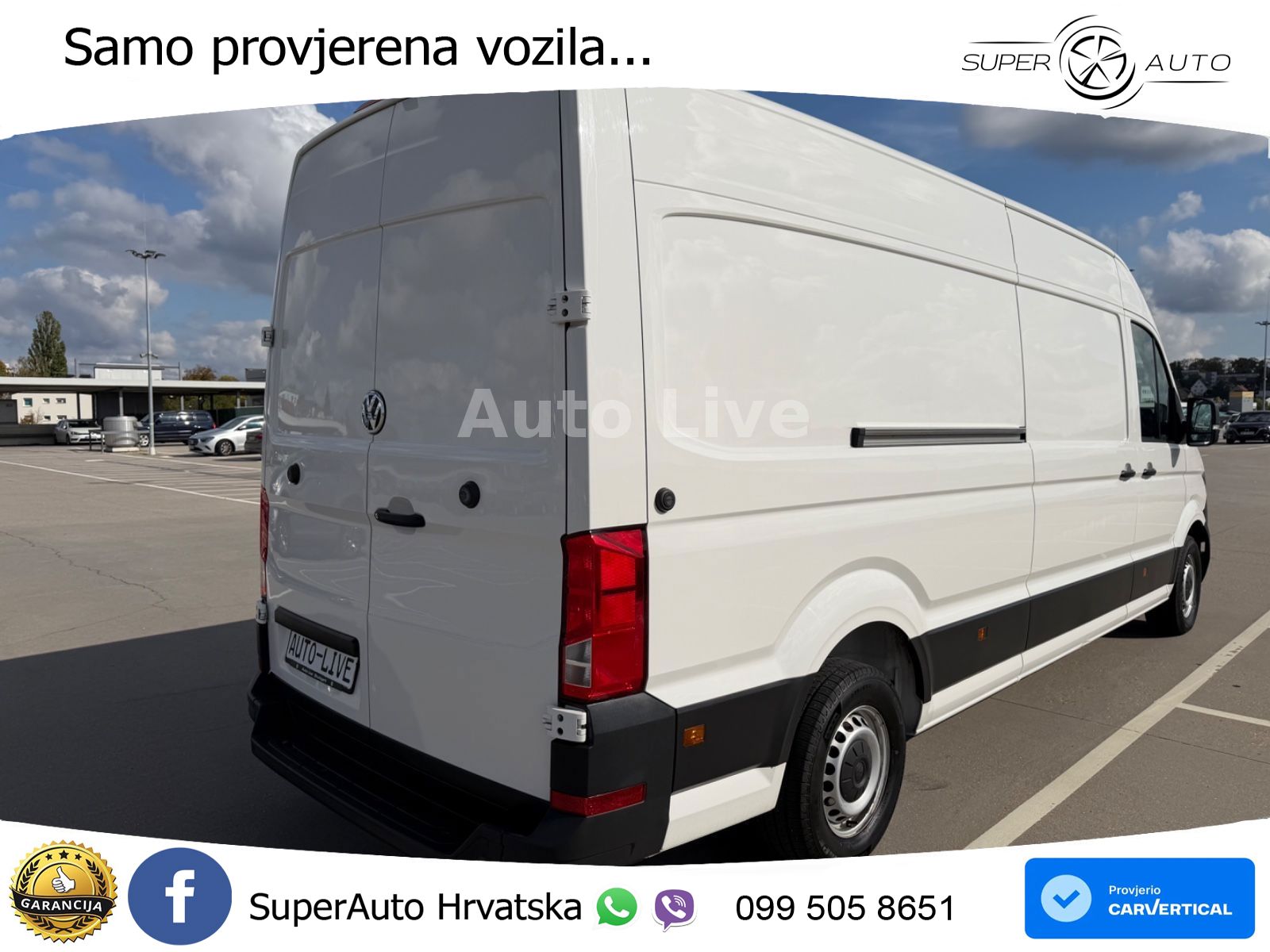 Volkswagen Crafter 35TDI*2xSCHIEBETÜRE*MAXI-HOCH-LANG*KLIMA 140 KS