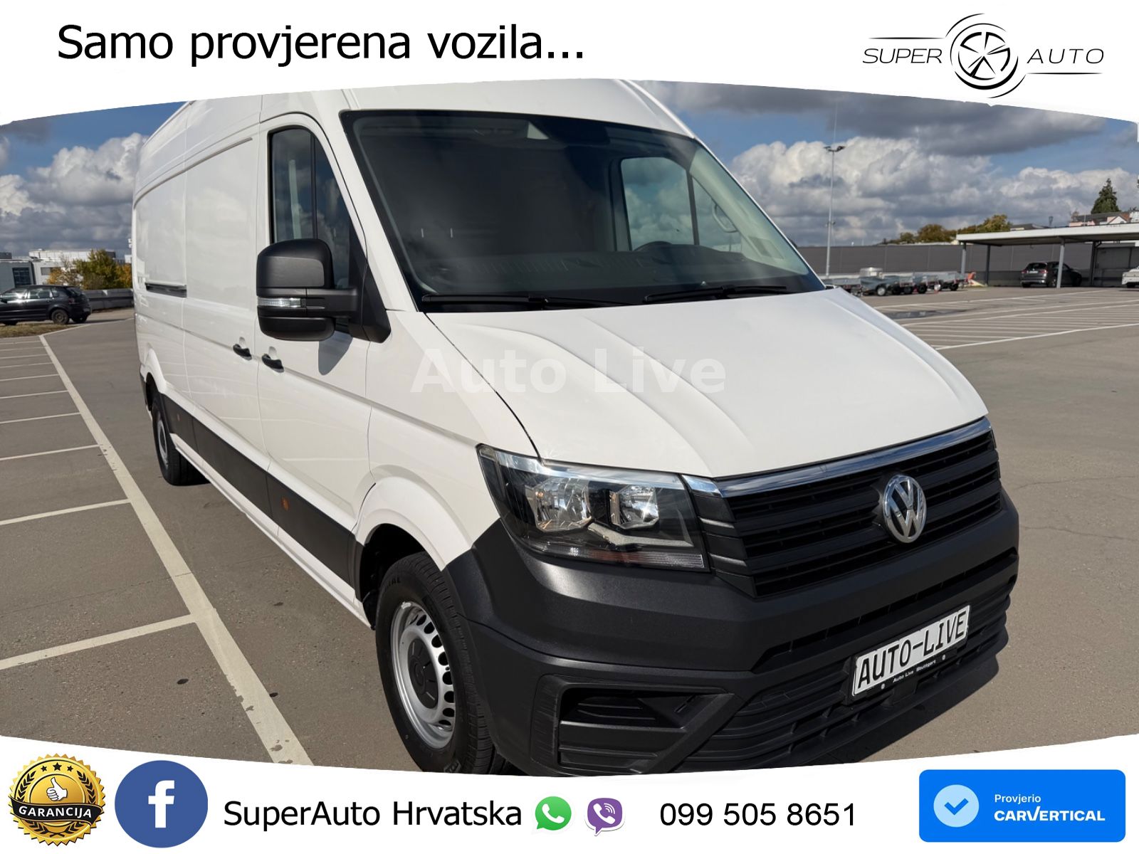 Volkswagen Crafter 35TDI*2xSCHIEBETÜRE*MAXI-HOCH-LANG*KLIMA 140 KS