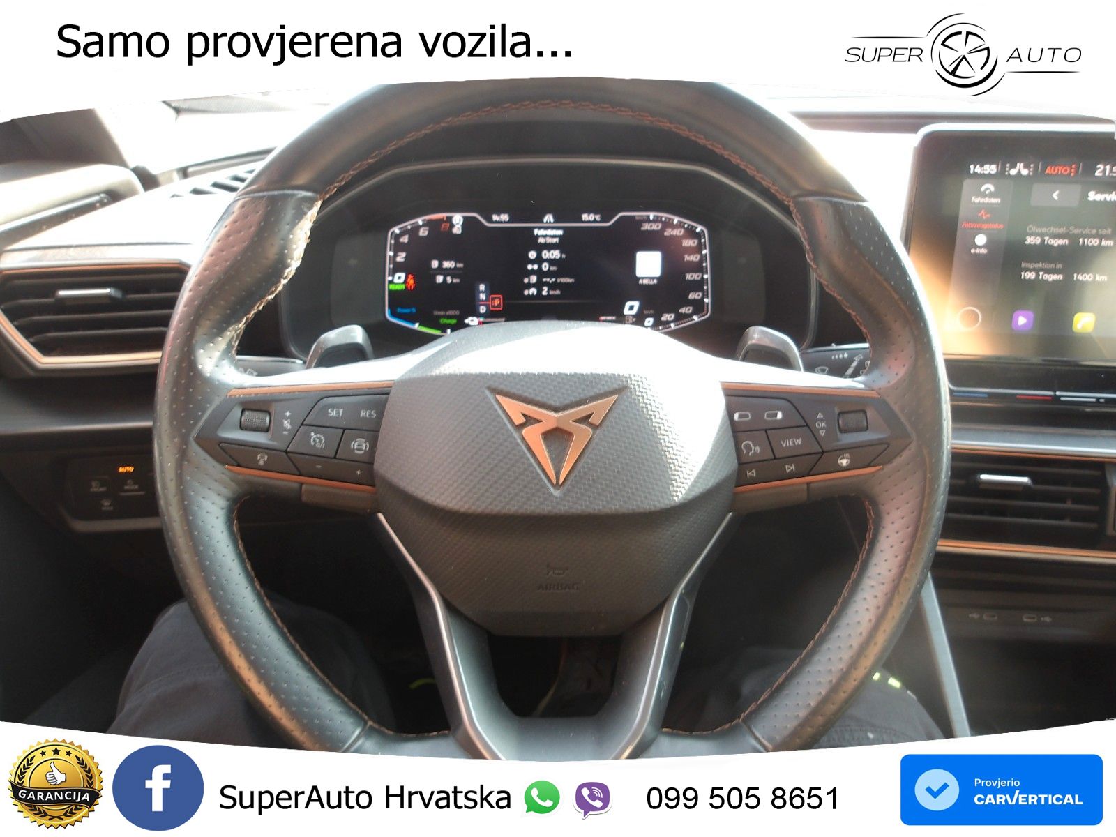 Cupra Formentor 1.4 TSI (204 KS) e-Hybrid DSG LED+GR SJED+ACC