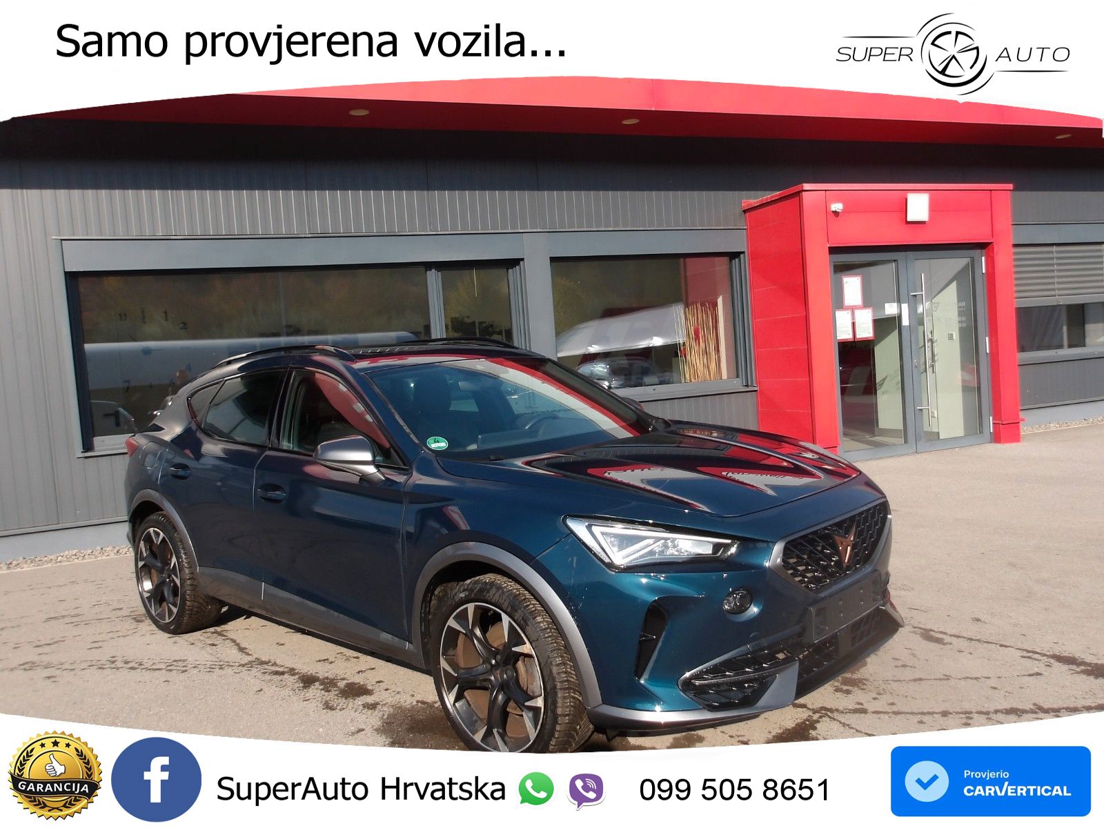 Cupra Formentor 1.4 TSI (204 KS) e-Hybrid DSG LED+GR SJED+ACC