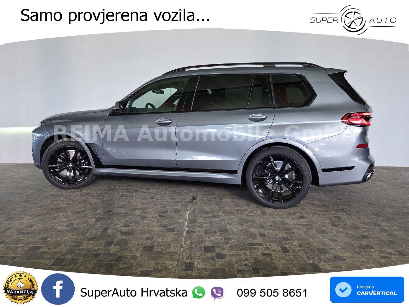 BMW X7 40d (352 KS) xDrive Steptronic M Sport ZRAČNI+ACC+GR SJED+KAM+PANO