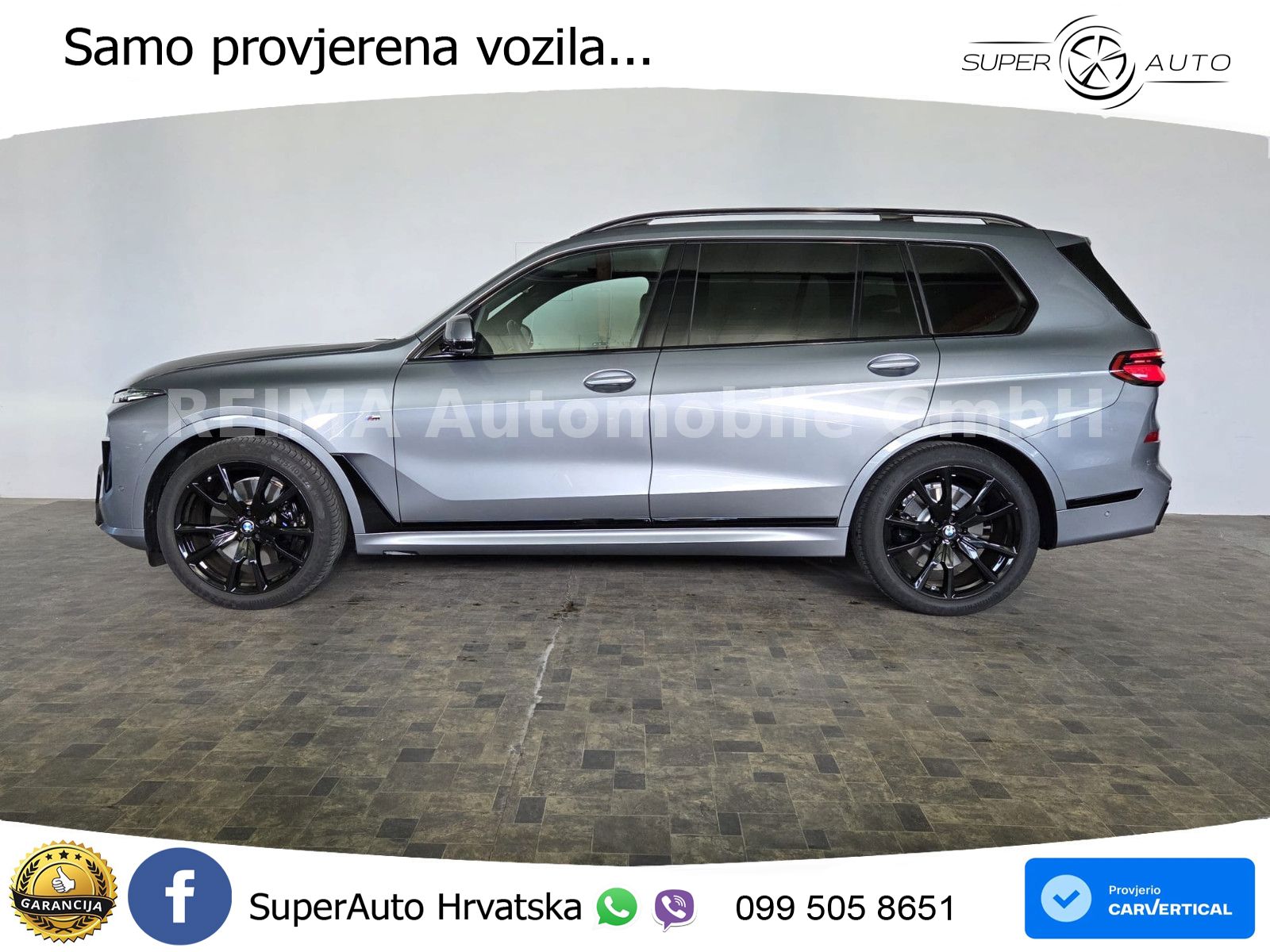 BMW X7 40d (352 KS) xDrive Steptronic M Sport ZRAČNI+ACC+GR SJED+KAM+PANO