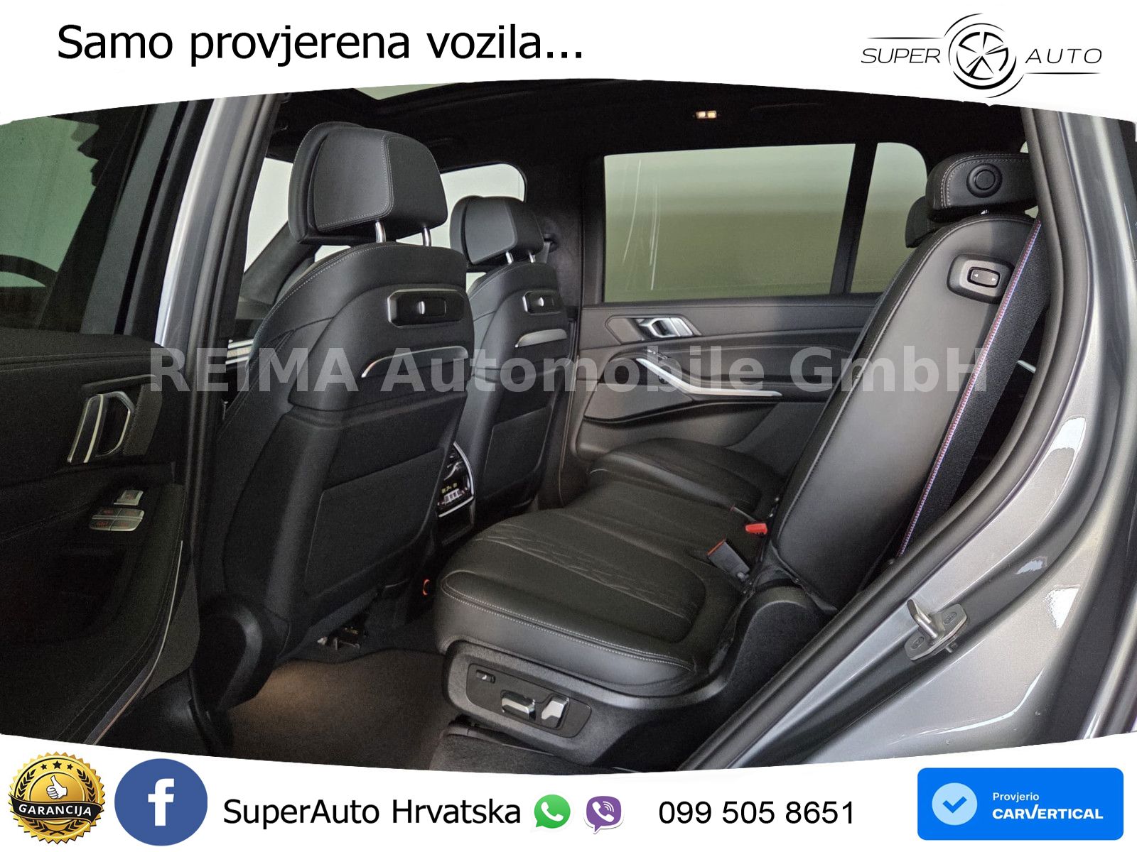 BMW X7 40d (352 KS) xDrive Steptronic M Sport ZRAČNI+ACC+GR SJED+KAM+PANO