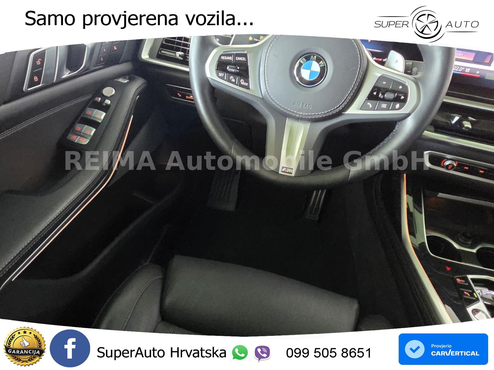 BMW X7 40d (352 KS) xDrive Steptronic M Sport ZRAČNI+ACC+GR SJED+KAM+PANO