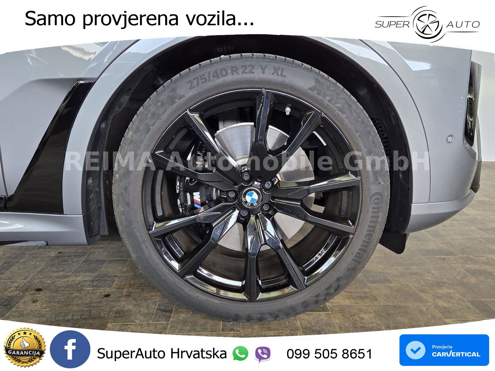 BMW X7 40d (352 KS) xDrive Steptronic M Sport ZRAČNI+ACC+GR SJED+KAM+PANO