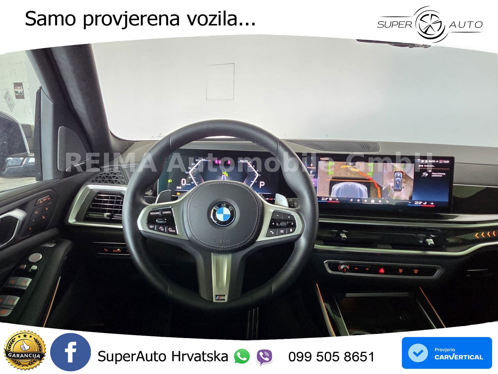 BMW X7 40d (352 KS) xDrive Steptronic M Sport ZRAČNI+ACC+GR SJED+KAM+PANO