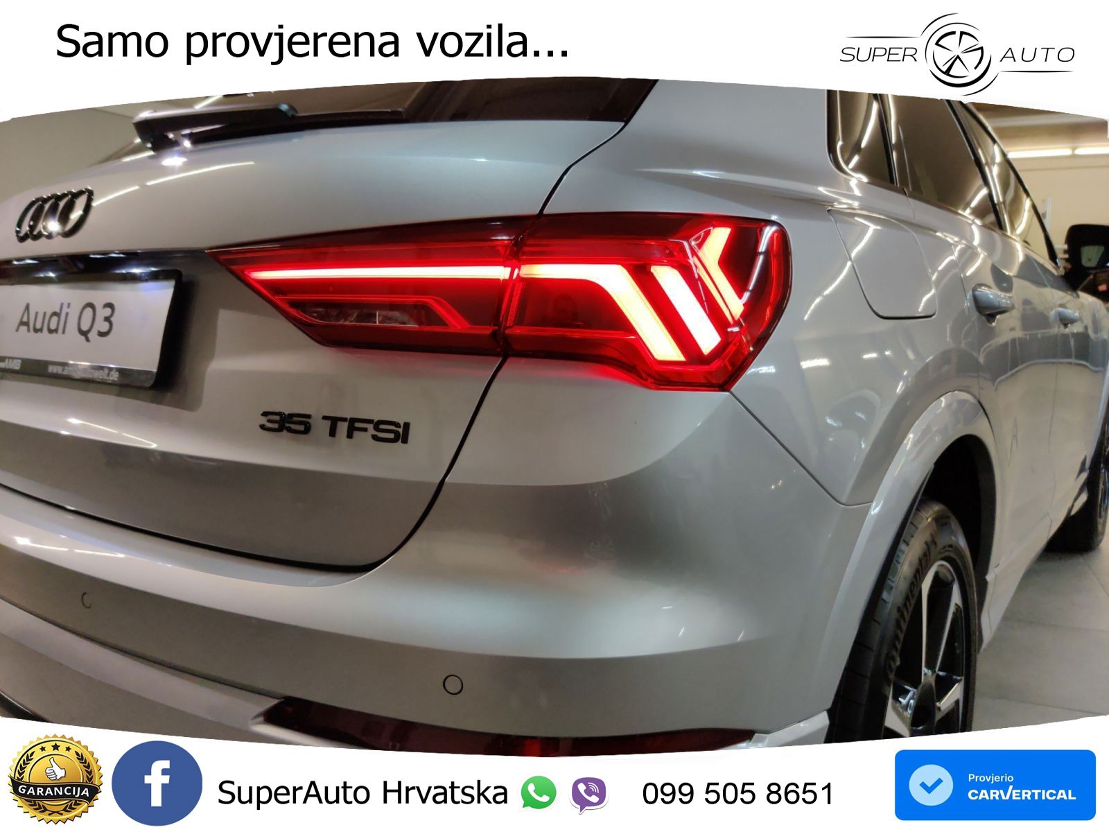 Audi Q3 35 TFSI (150 KS) S tronic S line LED+GR SJED+ACC