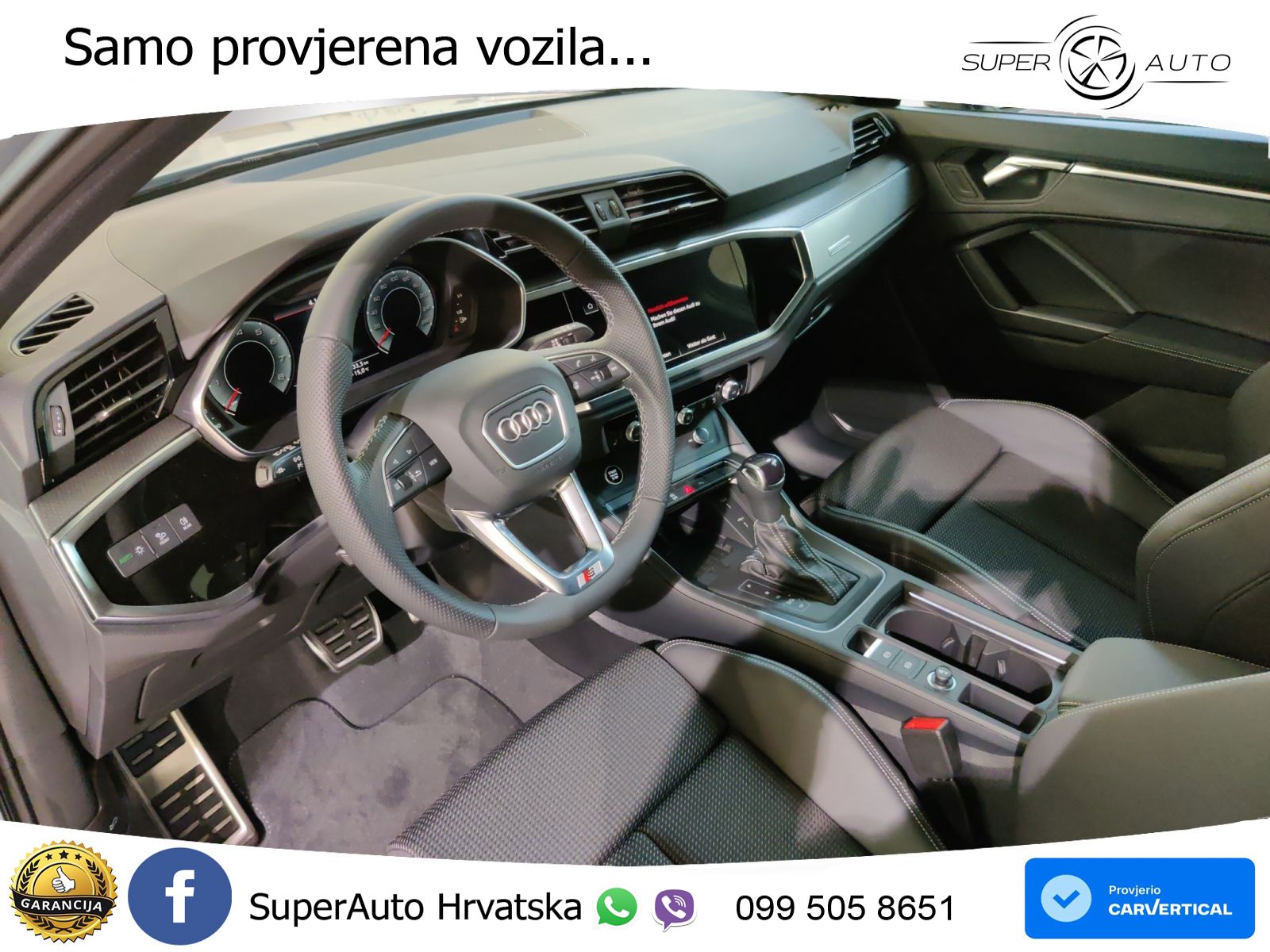 Audi Q3 35 TFSI (150 KS) S tronic S line LED+GR SJED+ACC