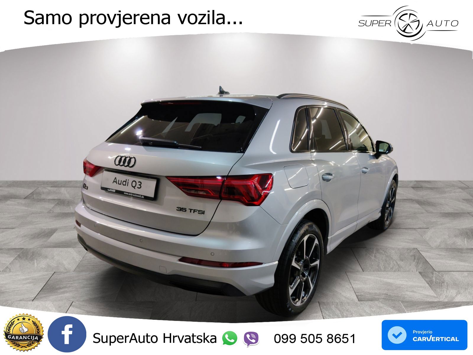 Audi Q3 35 TFSI (150 KS) S tronic S line LED+GR SJED+ACC