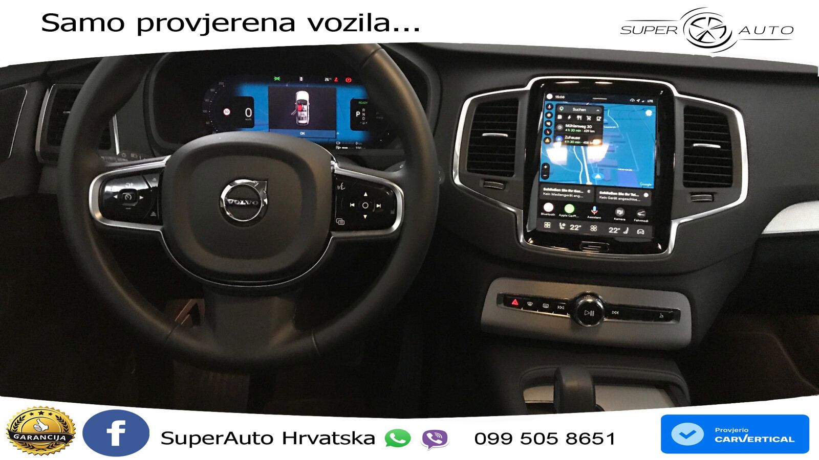 Volvo XC90 2.0 T8 AWD Automatic LED+GR SJED+ACC
