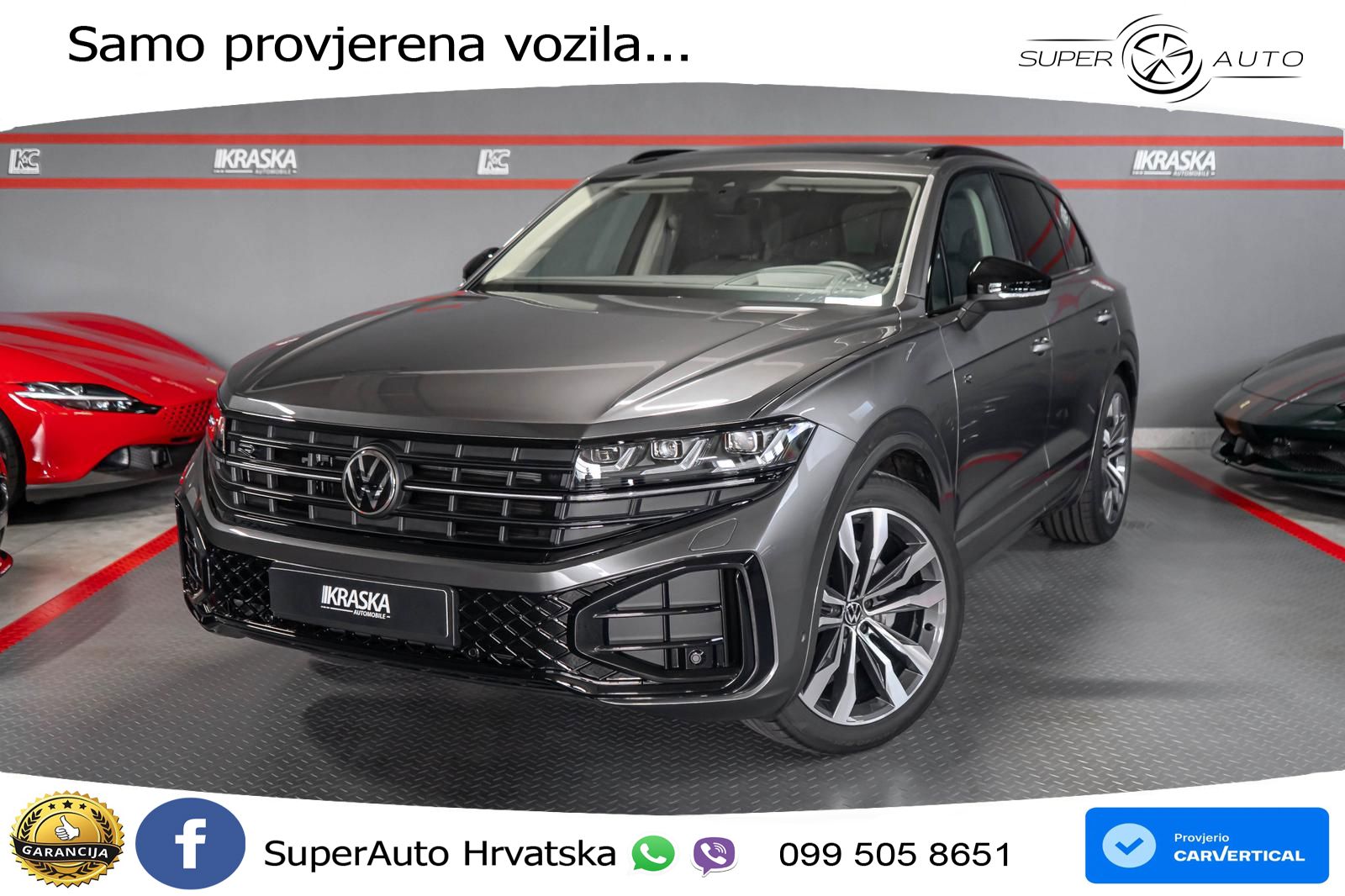 Volkswagen Touareg 3.0 V6 TDI (286 KS) 4MOTION Tiptronic LED+GR SJED+ACC