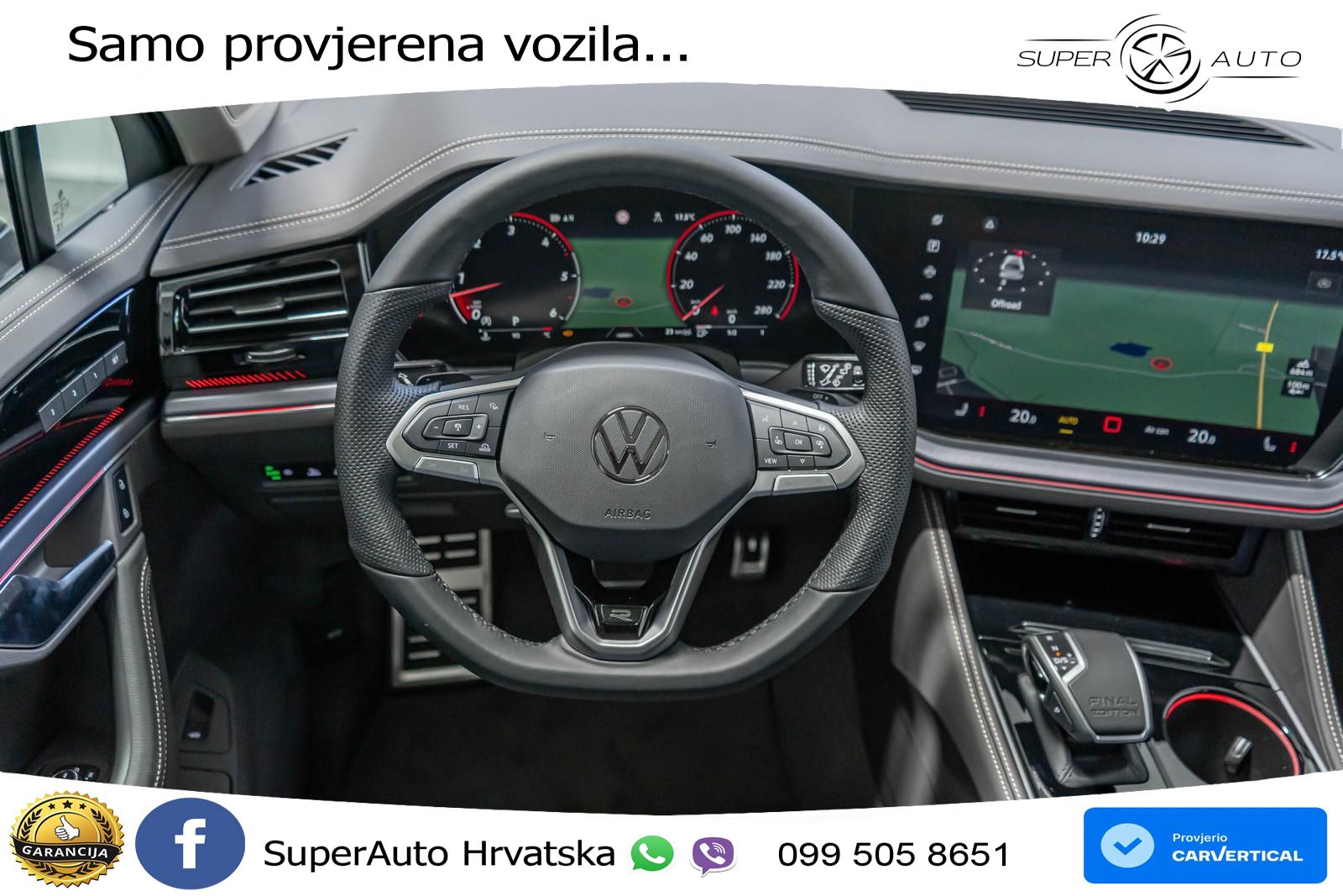 Volkswagen Touareg 3.0 V6 TDI (286 KS) 4MOTION Tiptronic LED+GR SJED+ACC