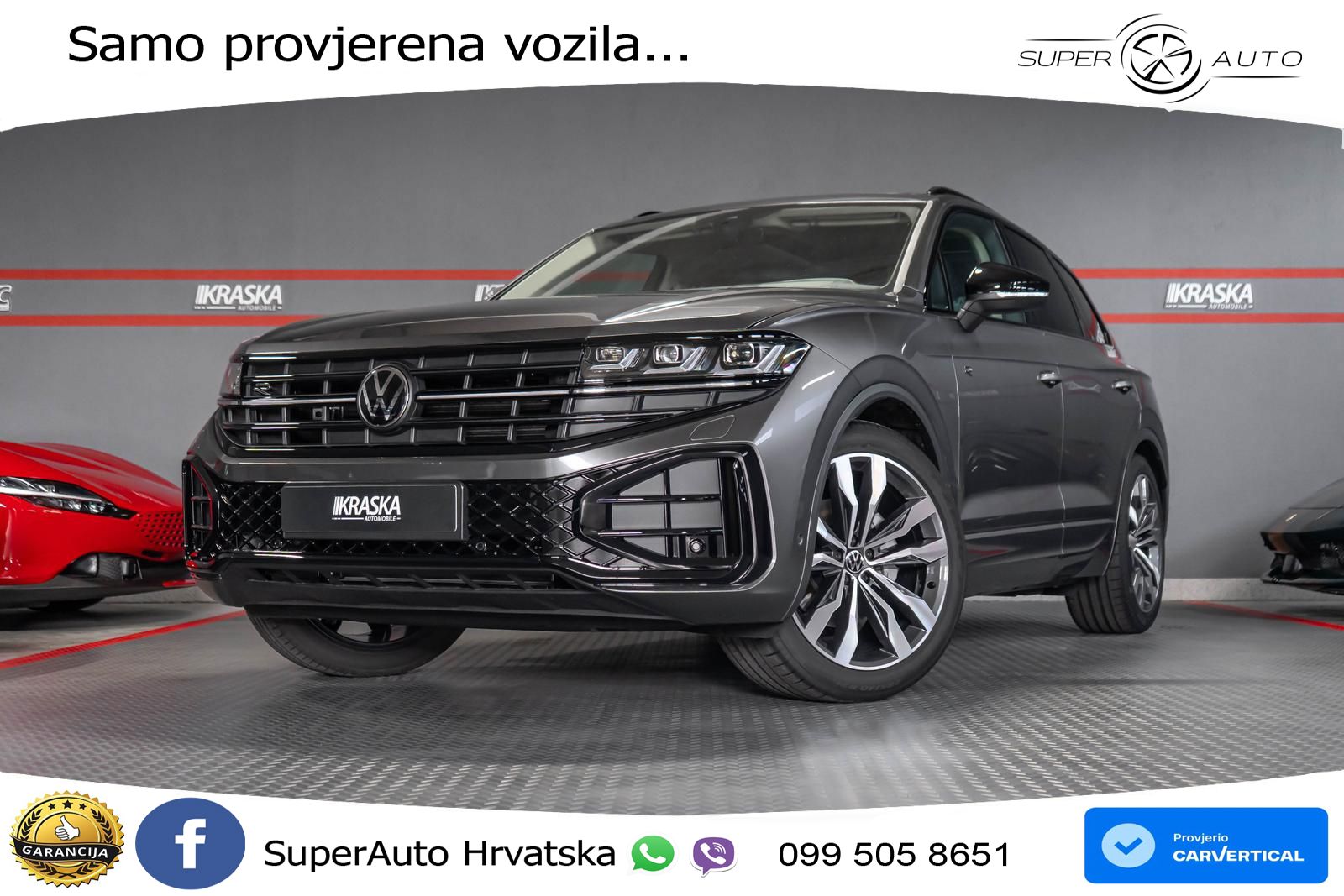 Volkswagen Touareg 3.0 V6 TDI (286 KS) 4MOTION Tiptronic LED+GR SJED+ACC