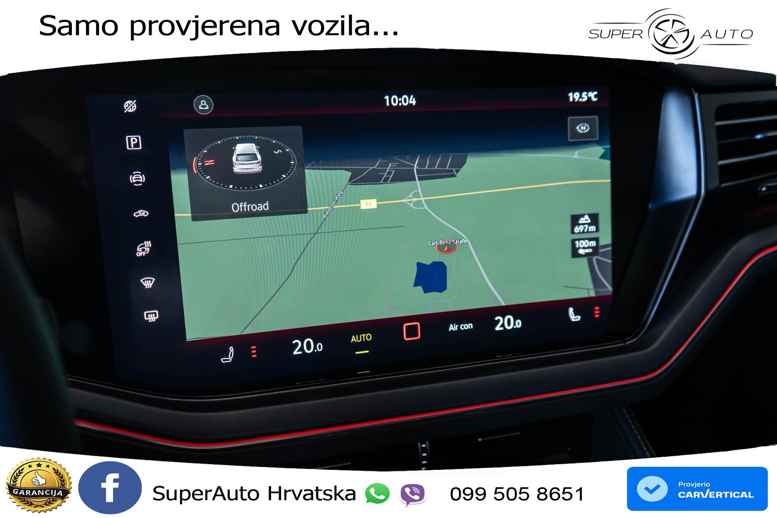 Volkswagen Touareg 3.0 V6 TDI (286 KS) 4MOTION Tiptronic LED+GR SJED+ACC