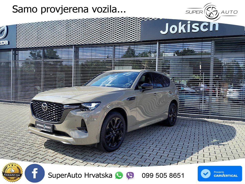 Mazda CX-60 3.3 e-Skyactiv D (254 KS) AWD Automatic MATRIX+GR SJED+KAM