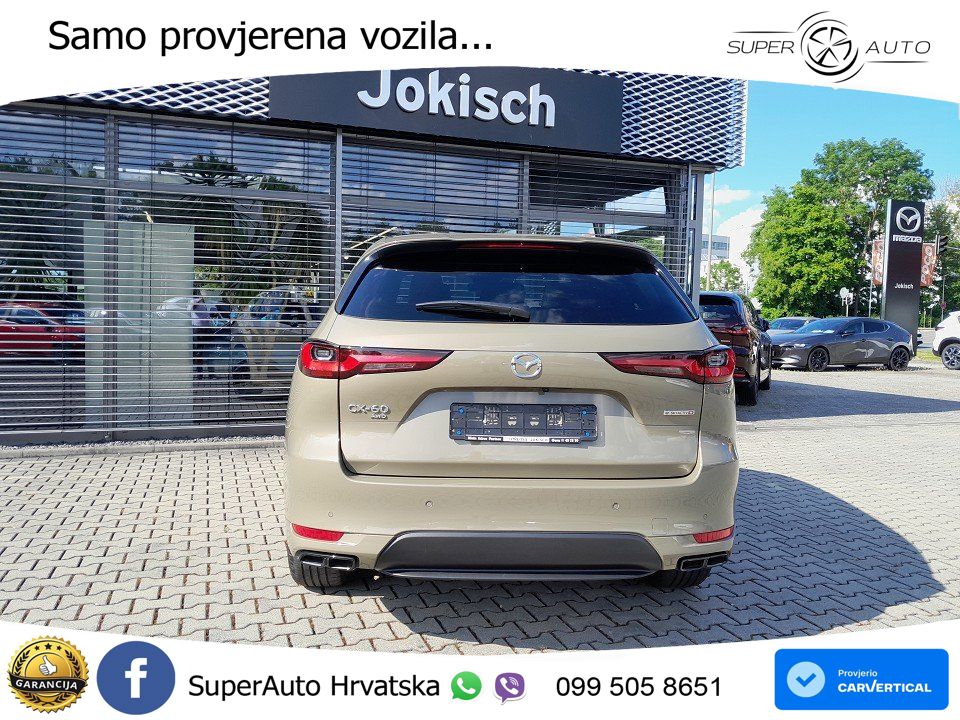 Mazda CX-60 3.3 e-Skyactiv D (254 KS) AWD Automatic MATRIX+GR SJED+KAM