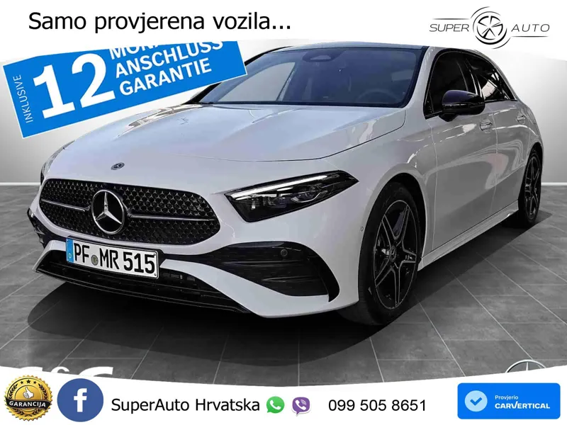 Mercedes-Benz A 200 7G-DCT AMG LED+GR SJED+ACC