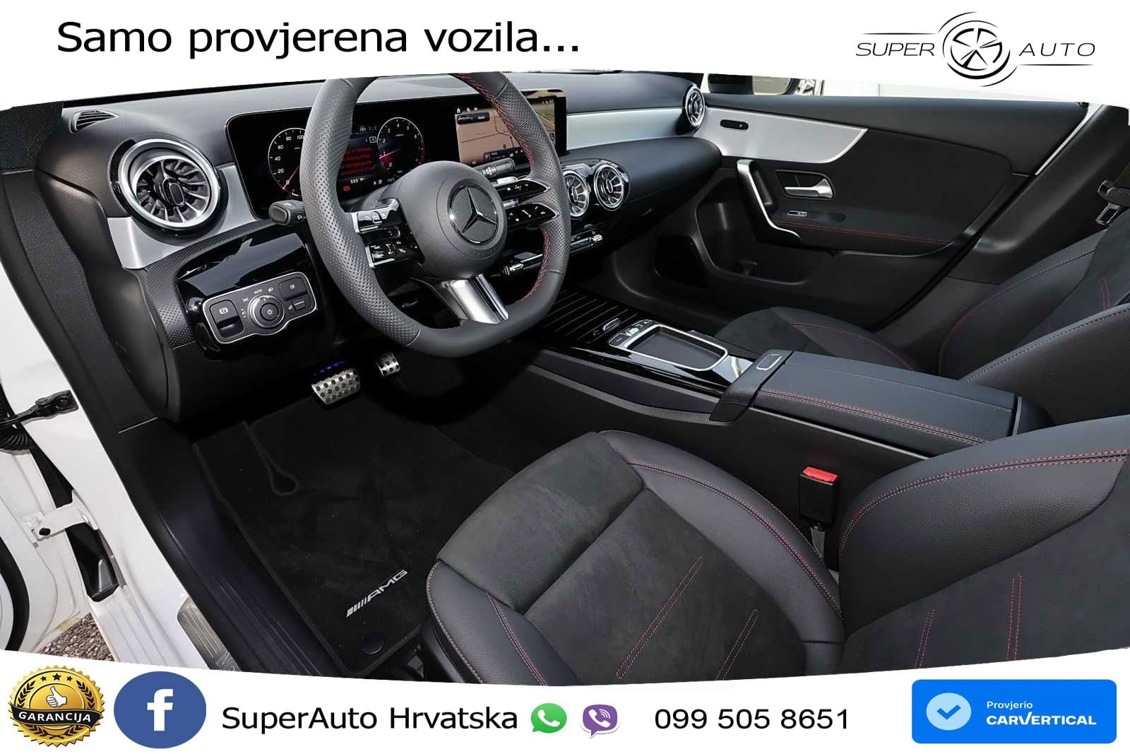 Mercedes-Benz A 200 7G-DCT AMG LED+GR SJED+ACC
