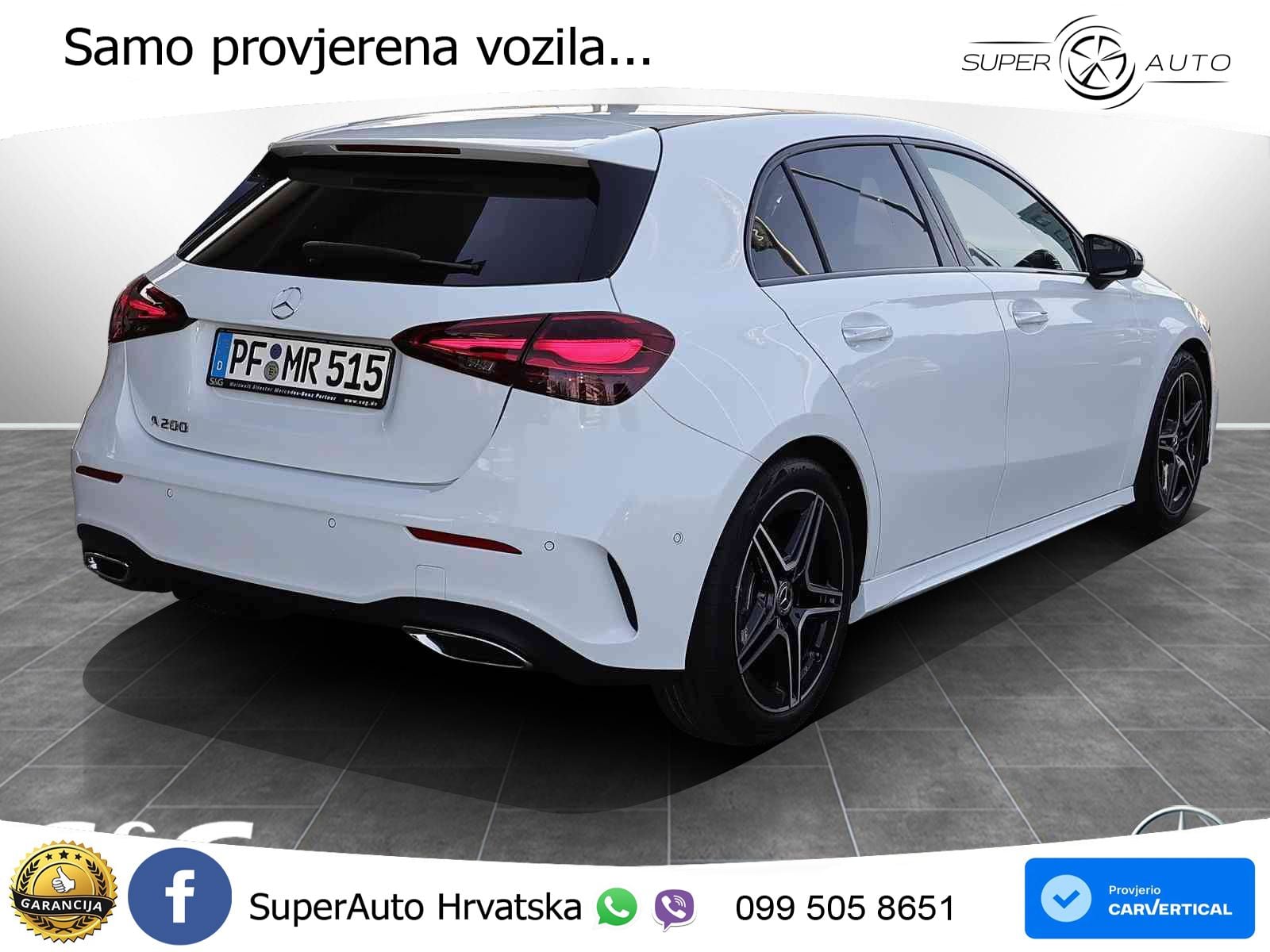 Mercedes-Benz A 200 7G-DCT AMG LED+GR SJED+ACC