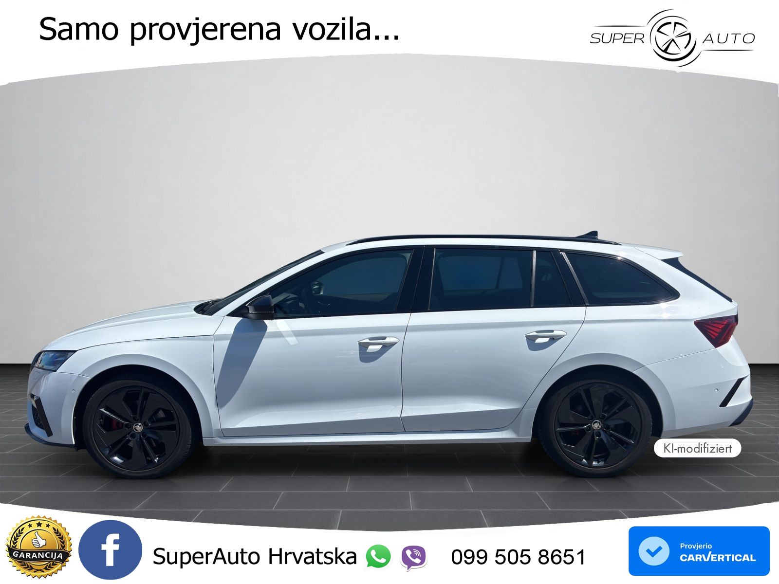 Škoda Octavia Combi RS 2.0 TDI (200 KS) DSG LED+GR SJED+ACC