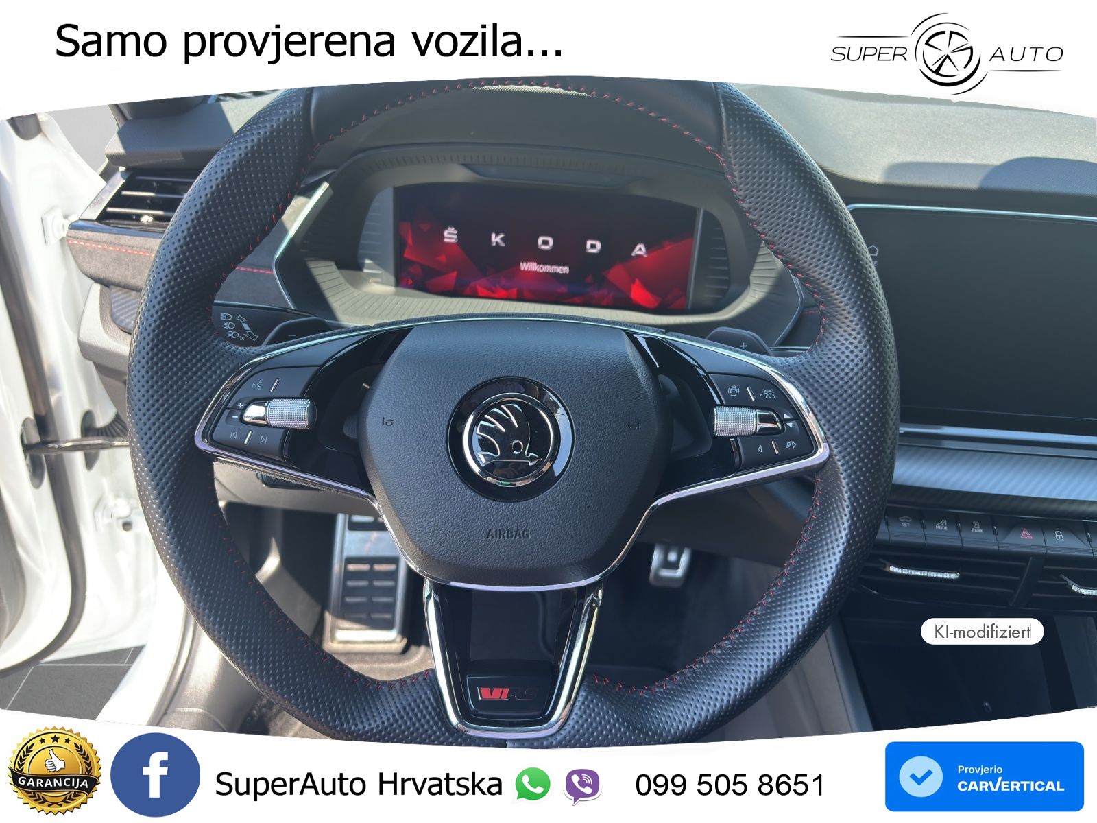 Škoda Octavia Combi RS 2.0 TDI (200 KS) DSG LED+GR SJED+ACC