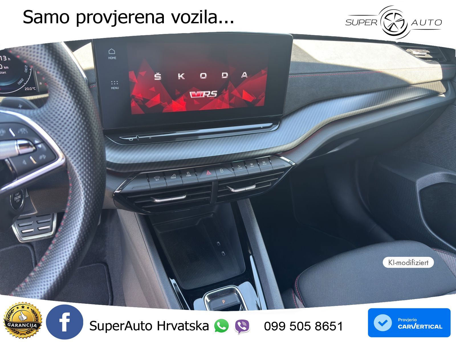 Škoda Octavia Combi RS 2.0 TDI (200 KS) DSG LED+GR SJED+ACC