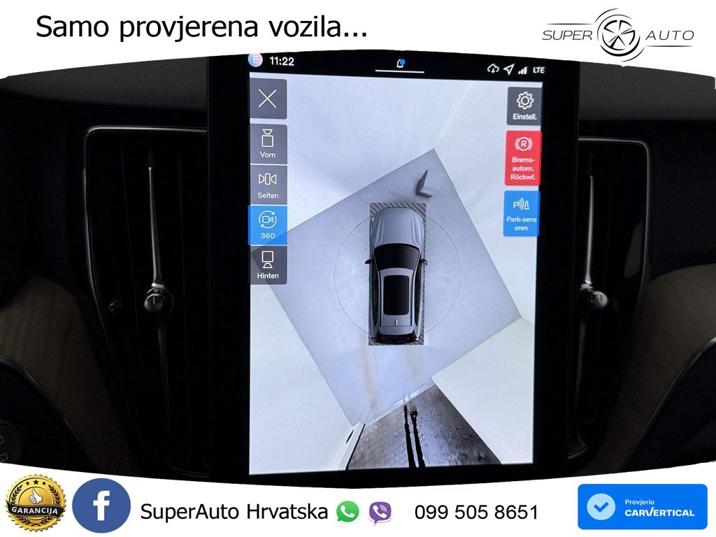 Volvo XC60 B5 Benzin AWD Geartronic ACC+HEAD+4xGR SJED+360+PANO
