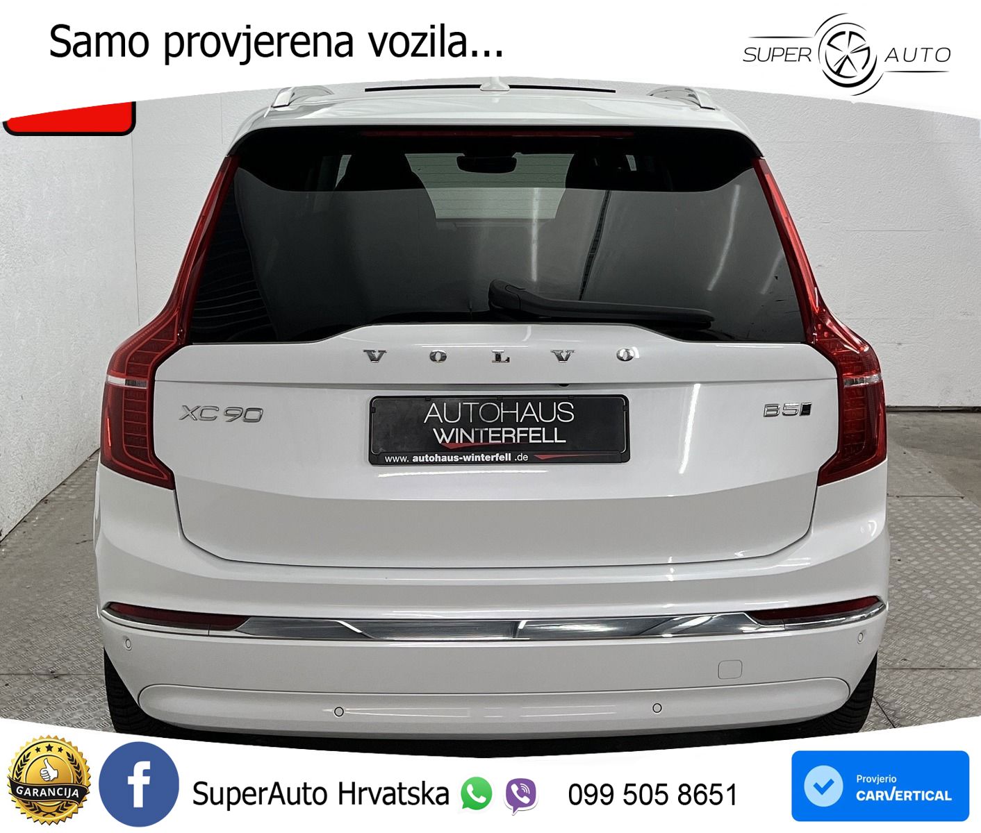 Volvo XC90 2.0 B5 Diesel AWD Automatic ACC+GR SJED+360+PANO