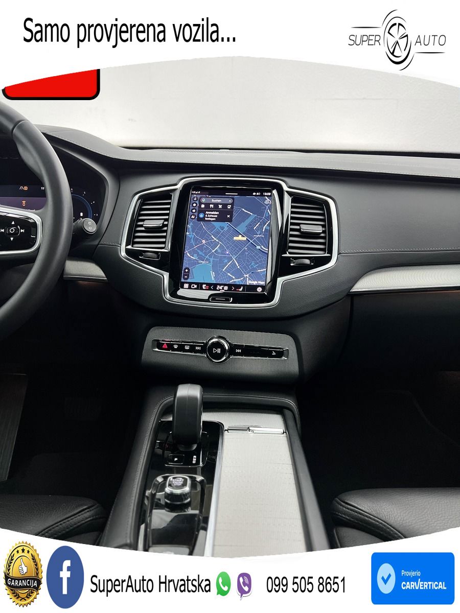 Volvo XC90 2.0 B5 Diesel AWD Automatic ACC+GR SJED+360+PANO