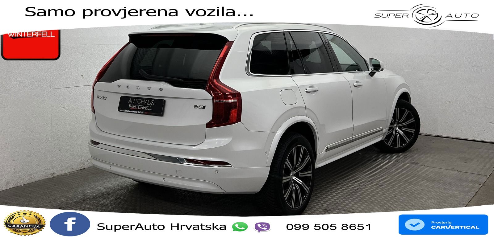 Volvo XC90 2.0 B5 Diesel AWD Automatic ACC+GR SJED+360+PANO