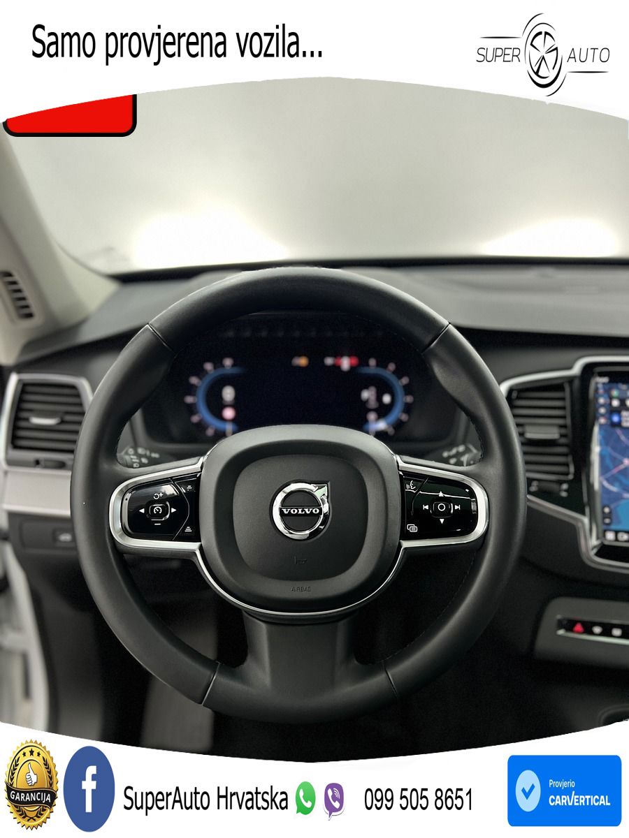 Volvo XC90 2.0 B5 Diesel AWD Automatic ACC+GR SJED+360+PANO