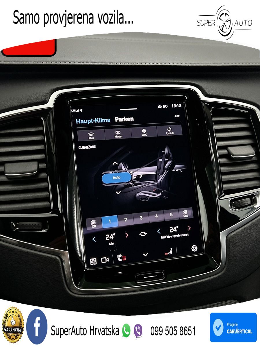 Volvo XC90 2.0 B5 Diesel AWD Automatic ACC+GR SJED+360+PANO
