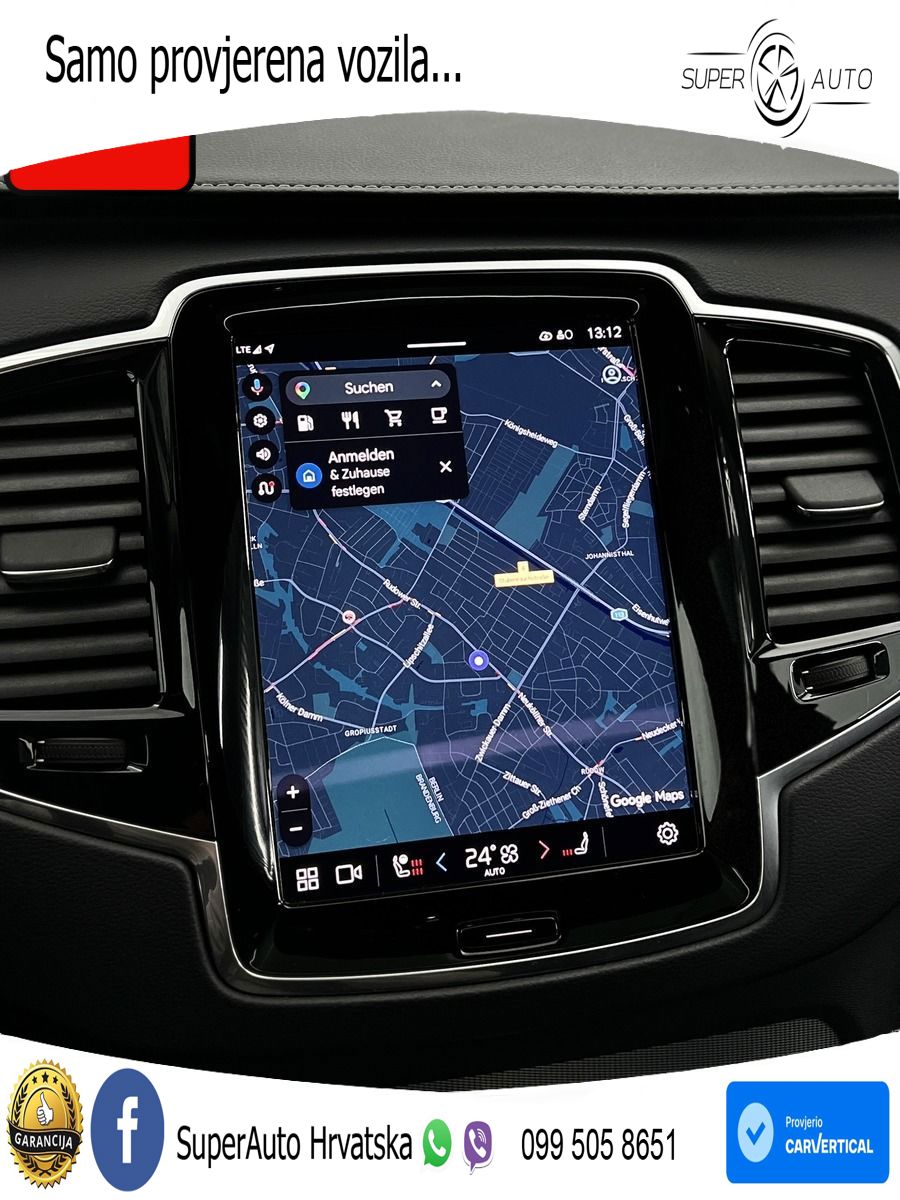 Volvo XC90 2.0 B5 Diesel AWD Automatic ACC+GR SJED+360+PANO