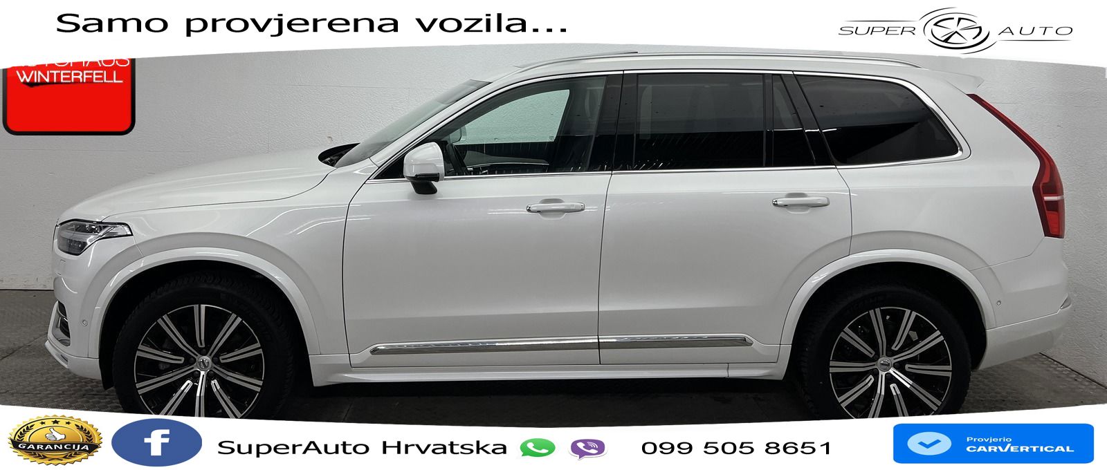 Volvo XC90 2.0 B5 Diesel AWD Automatic ACC+GR SJED+360+PANO