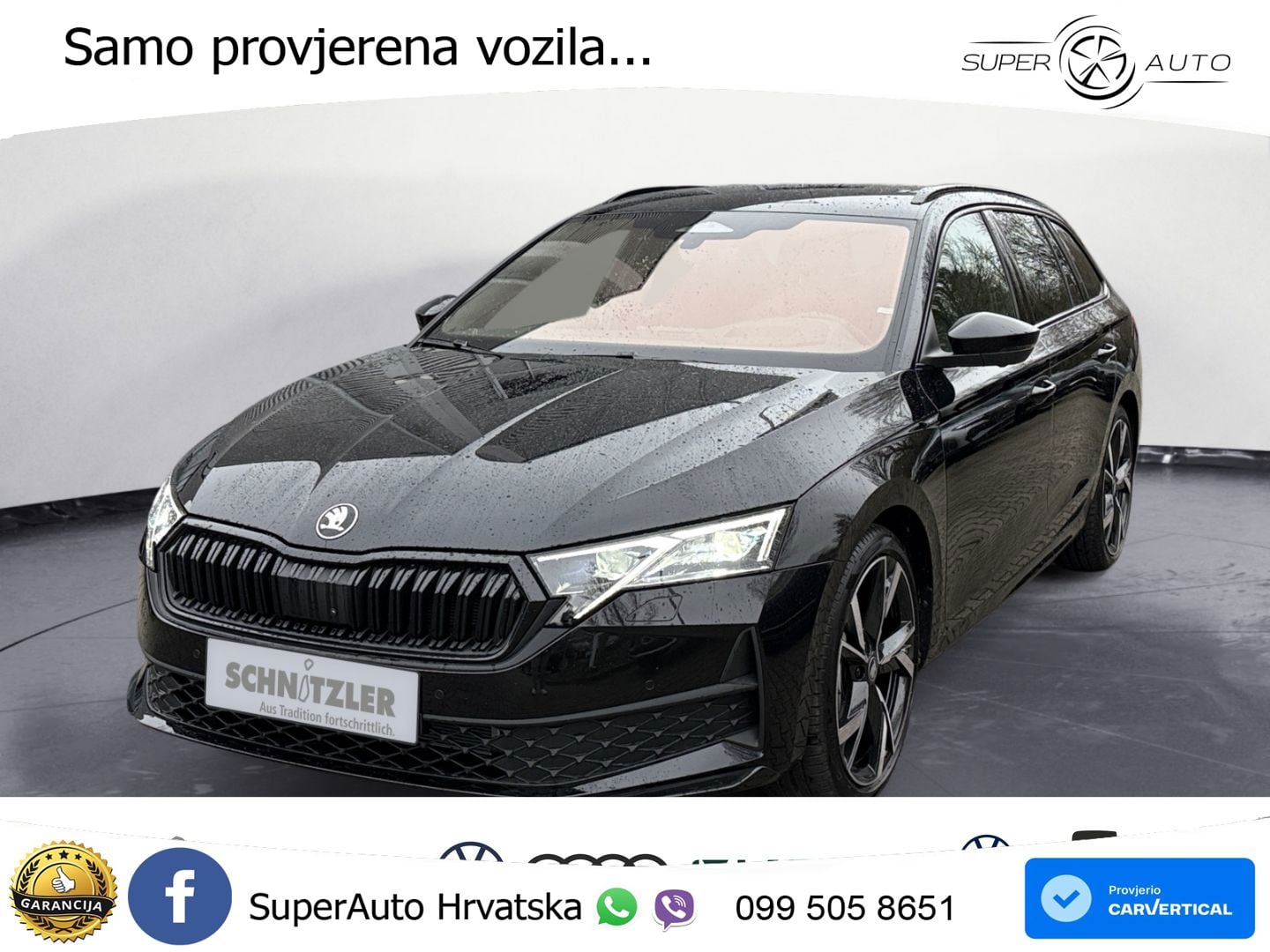 Škoda Octavia Combi 2.0 TDI (150 KS) DSG SportLine LED+GR SJED+ACC