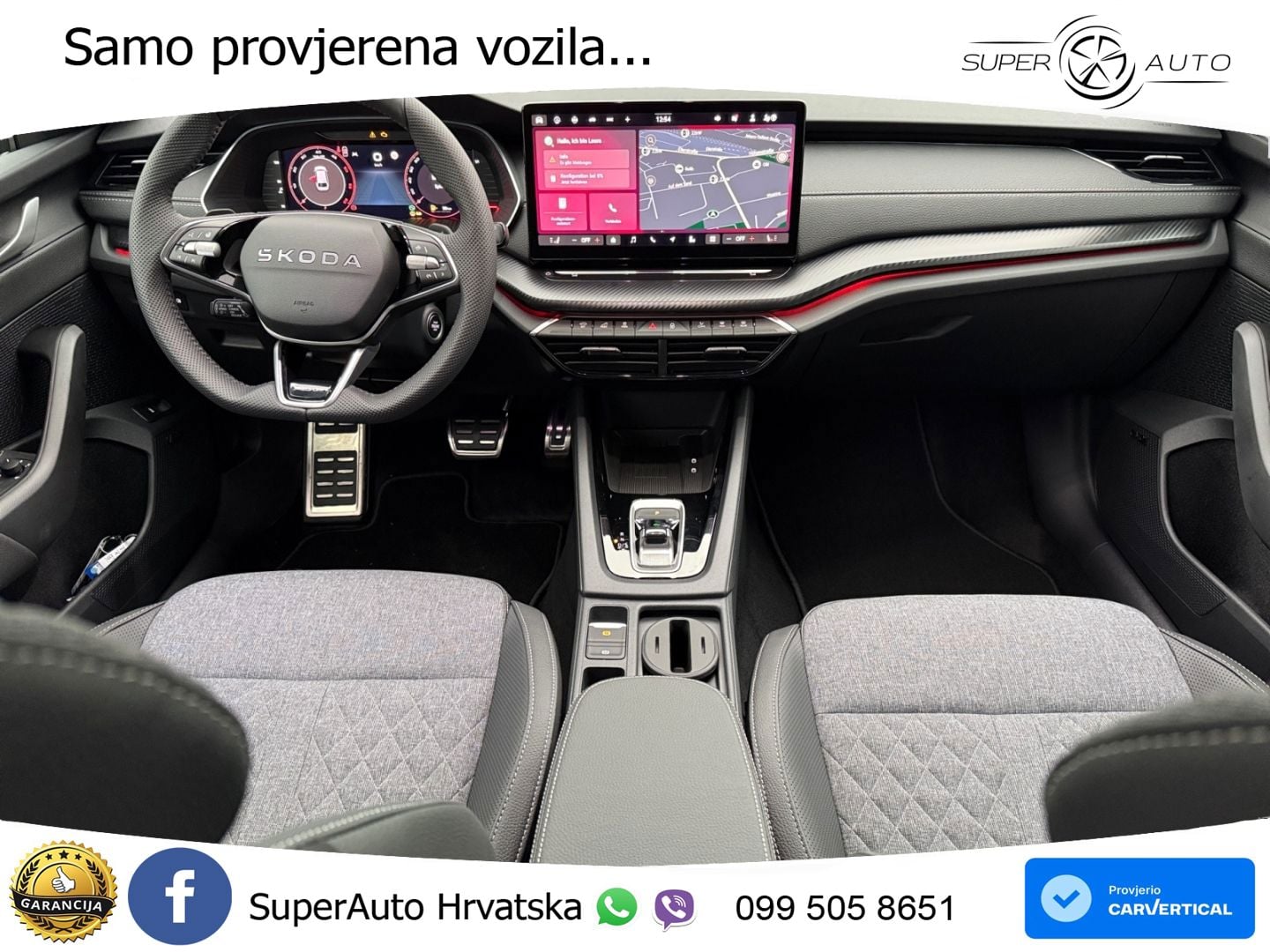 Škoda Octavia Combi 2.0 TDI (150 KS) DSG SportLine LED+GR SJED+ACC
