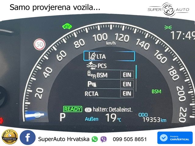 Toyota RAV4 2.5 (222 KS) Hybrid E-Four e-CVT LED+GR SJED+ACC