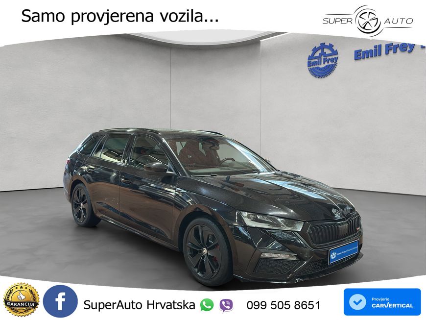 Škoda Octavia Combi RS 2.0 TDI (200 KS) 4x4 DSG