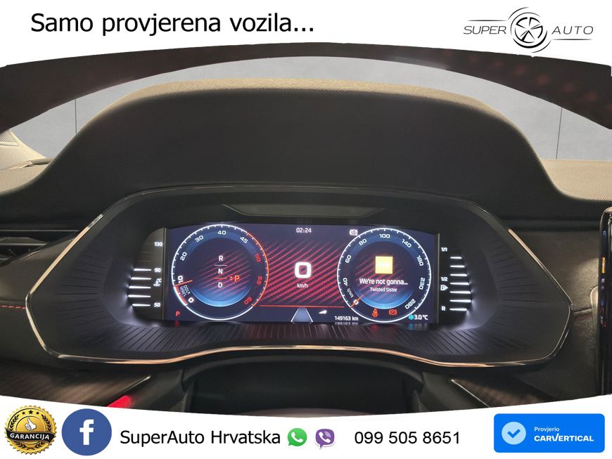 Škoda Octavia Combi RS 2.0 TDI (200 KS) 4x4 DSG
