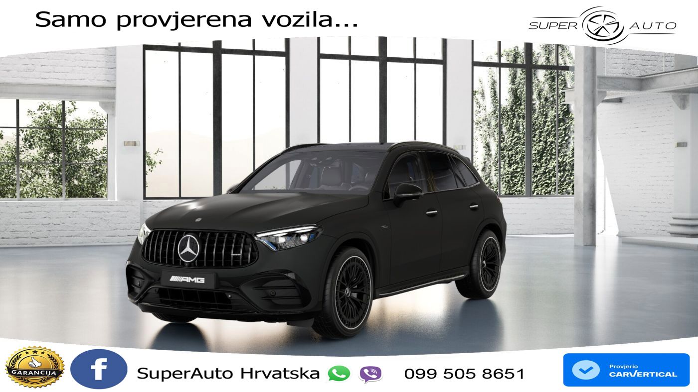 Mercedes AMG GLC 43 (421 KS) 4MATIC AMG SPEEDSHIFT MCT 9G ACC+HEAD+GR SJED+360+PANO