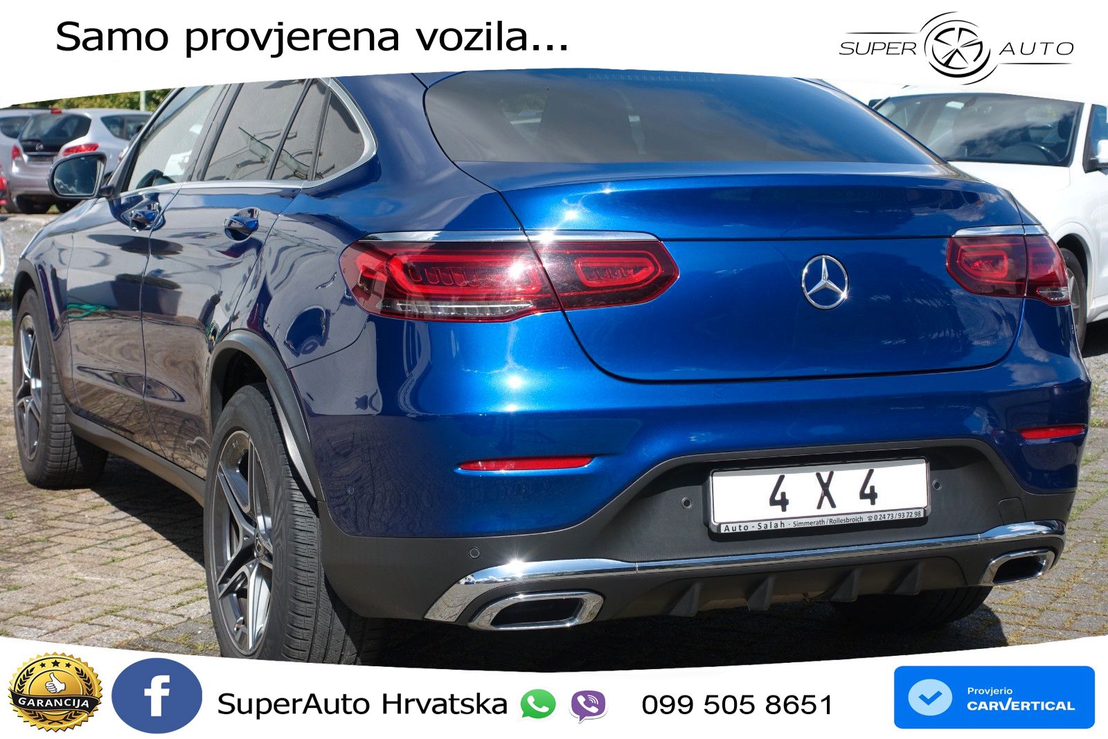 Mercedes GLC Coupe 200 (197 KS) 4MATIC G-TRONIC AMG