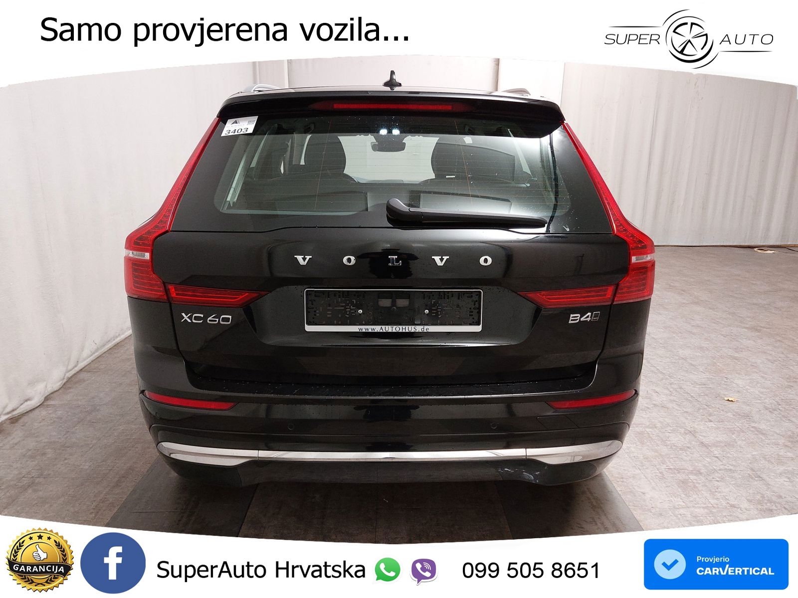 Volvo XC60 B4 Diesel AWD Geartronic LED+GR SJED+ACC