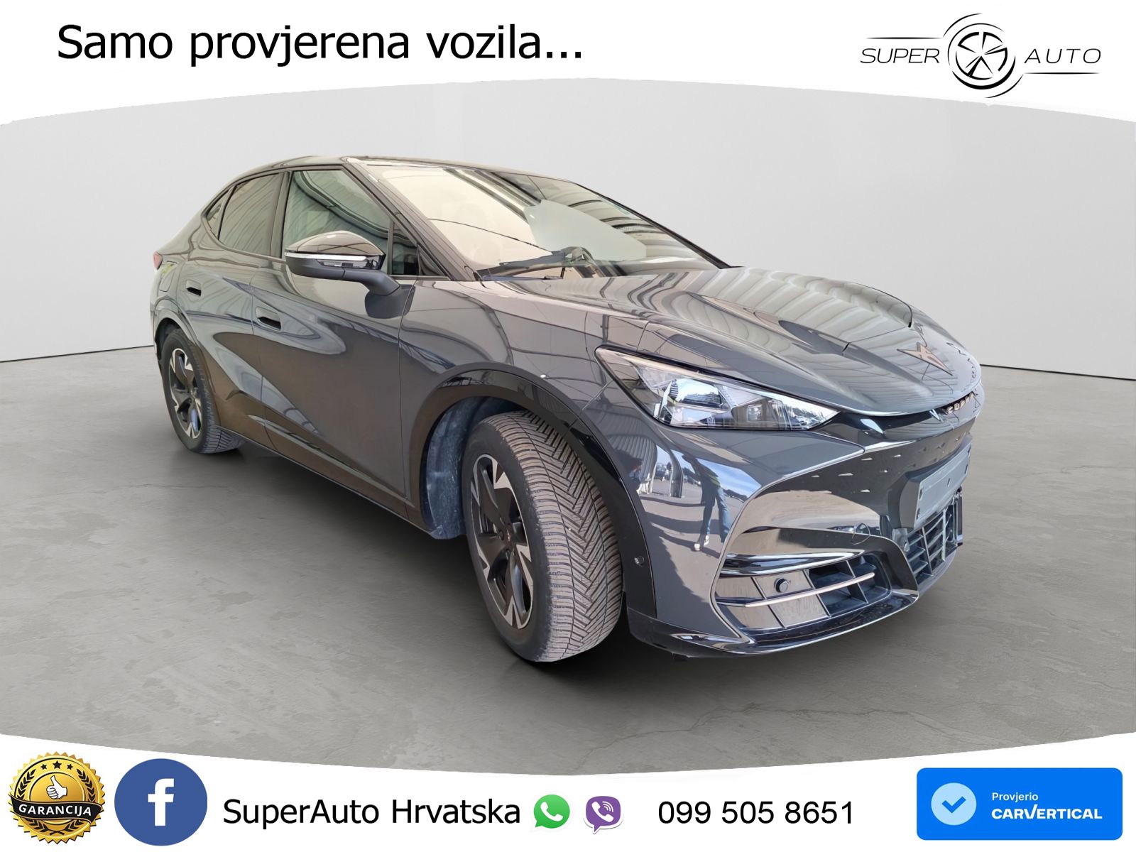 Cupra Tavascan 82 kWh (286 KS) LED+GR SJED+ACC