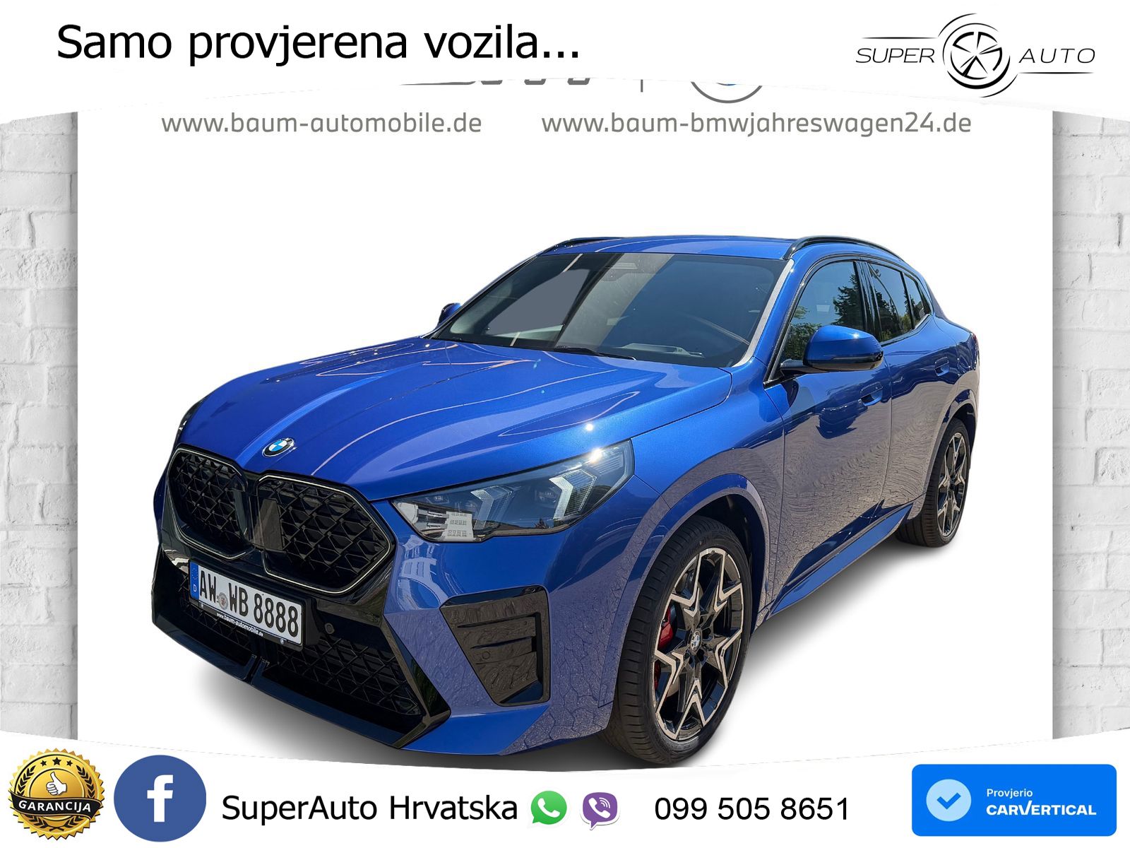 BMW X2 xDrive20d Steptronic M Sport LED+GR SJED+ACC