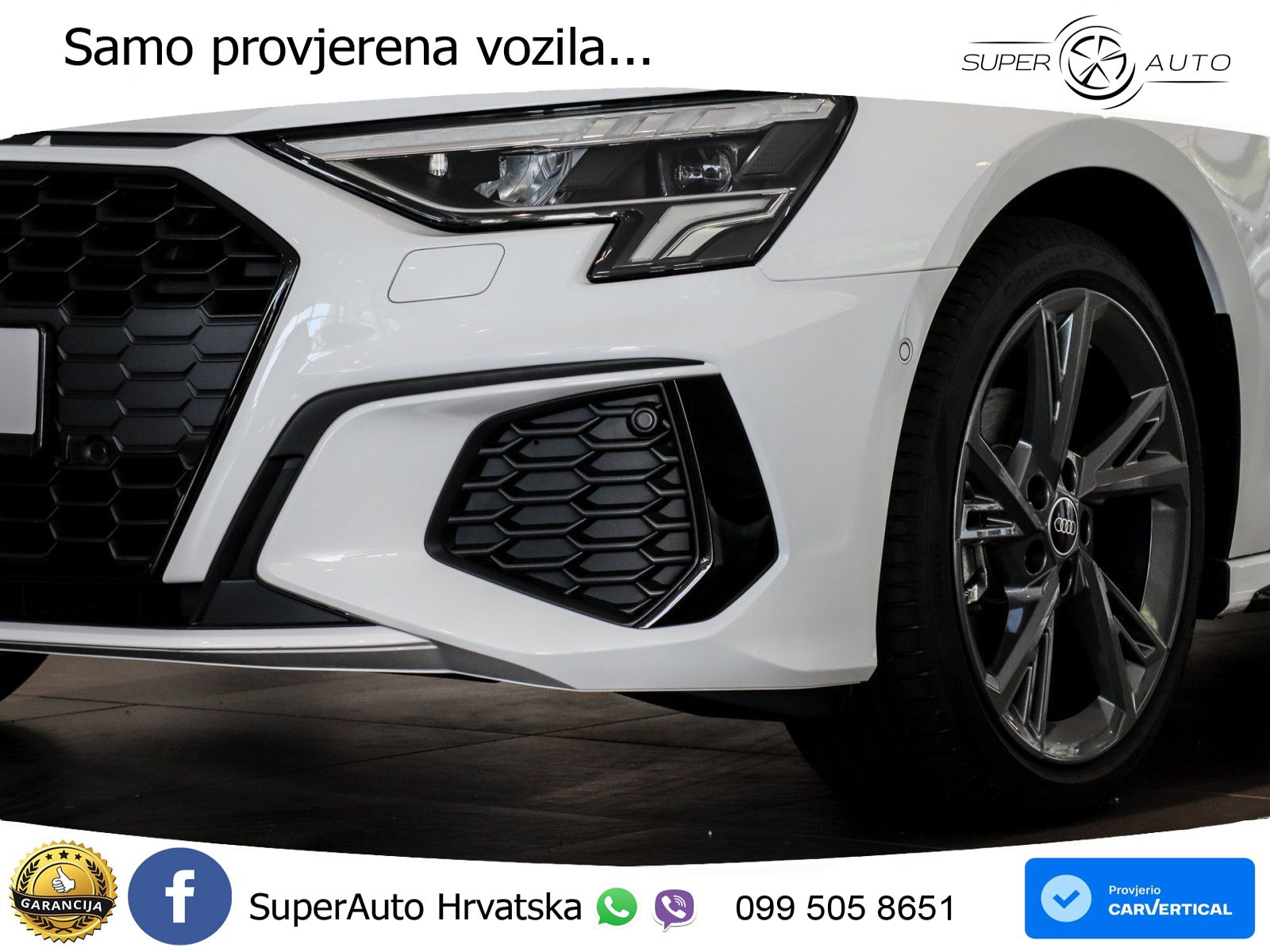 Audi A3 35 TDI (150 KS) S tronic S line LED+GR SJED+ACC