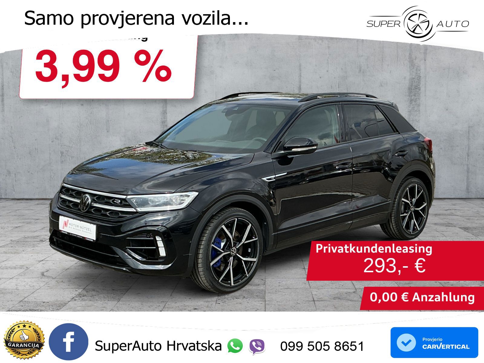 Volkswagen T-Roc I R 2.0 TSI (300 KS) OPF 4M DSG LED+GR SJED+ACC