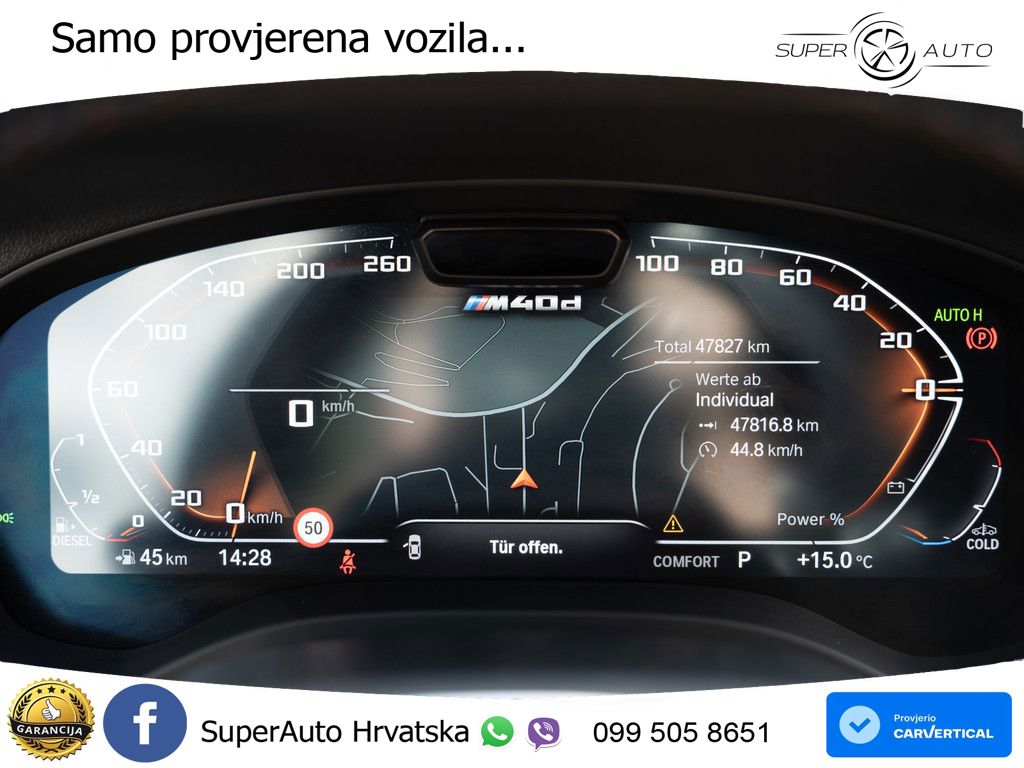 BMW X3 M40d xDrive Steptronic LED+GR SJED+ACC