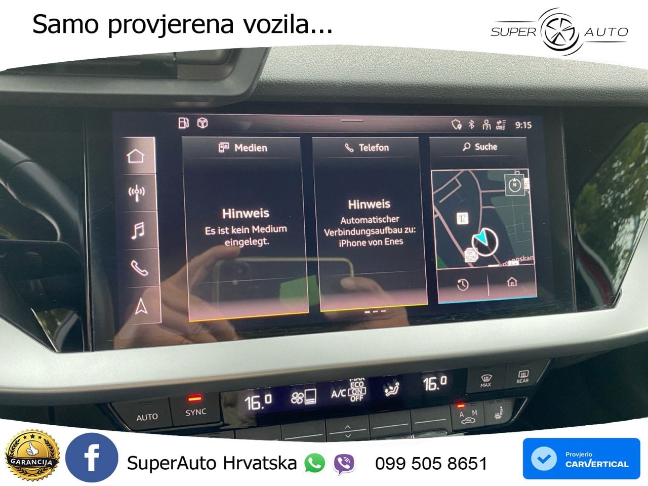 Audi A3 40 TFSIe (204 KS) S tronic S line